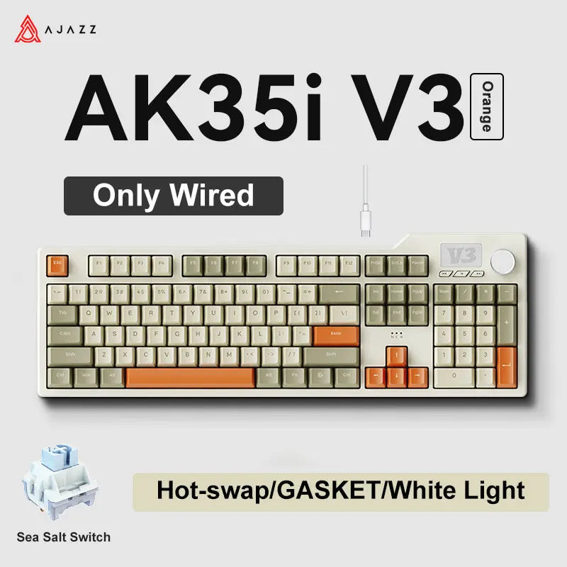 🎮 Ajazz AK35I V3 MAX – Le Clavier Gaming Personnalisable Ultra-Performant 🚀