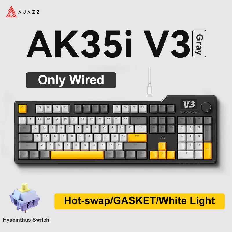 🎮 Ajazz AK35I V3 MAX – Le Clavier Gaming Personnalisable Ultra-Performant 🚀